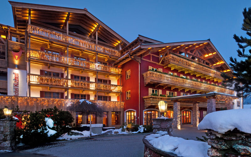 Das Hotel Kitzhof von außen